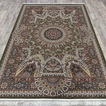 Ковер турецкий Абришим 3809 yesil