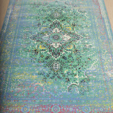 Монгольский ковер Hunnu 6A1781 166 прямоугольный