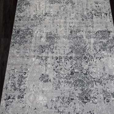 Ковер F281 - DARK GRAY - Прямоугольник - коллекция PALERMO