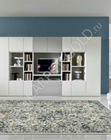 Ковер бельгийский 520025252 Canyon (PP Heatset Высокоплотный, серый)