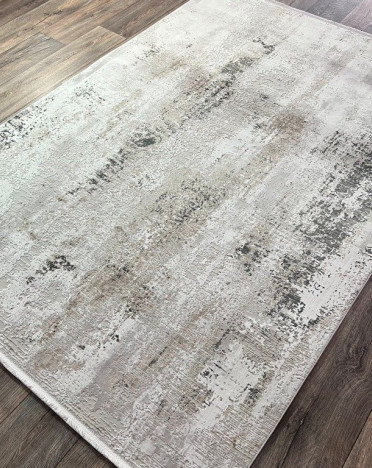 Ковер турецкий 506-795 CREANTE (Акрил, Эвкалиптовый шелк, бежевый, серый)