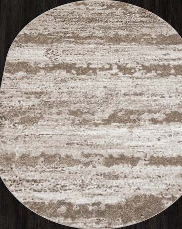 Ковер российский F173 ALABAMA (Хит-сет, бежевый) овальный