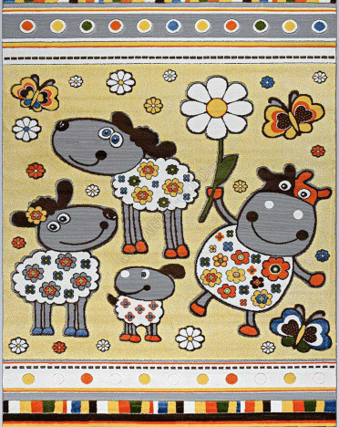 Ковер белорусский 52220 Киндер Микс (Хит-сет, разноцветный)