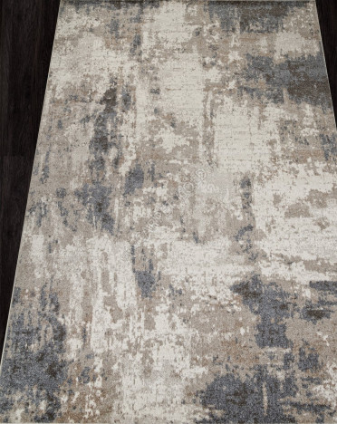 Ковер российский F328 TORNADO (Фризе, бежевый, серый)