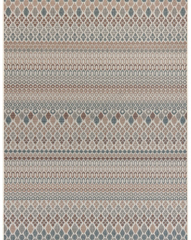 Ковер бельгийский A714-Z701 MUNDO (Полипропилен, бежевый, серый)